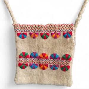 Mayan Copal Handwoven Wool & Cotton Satchel Bag – Chiapas, Mexico